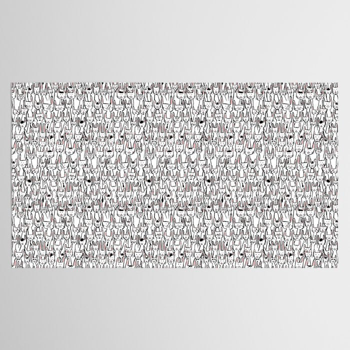 Bunny family Tablecloth Gallery Image 2