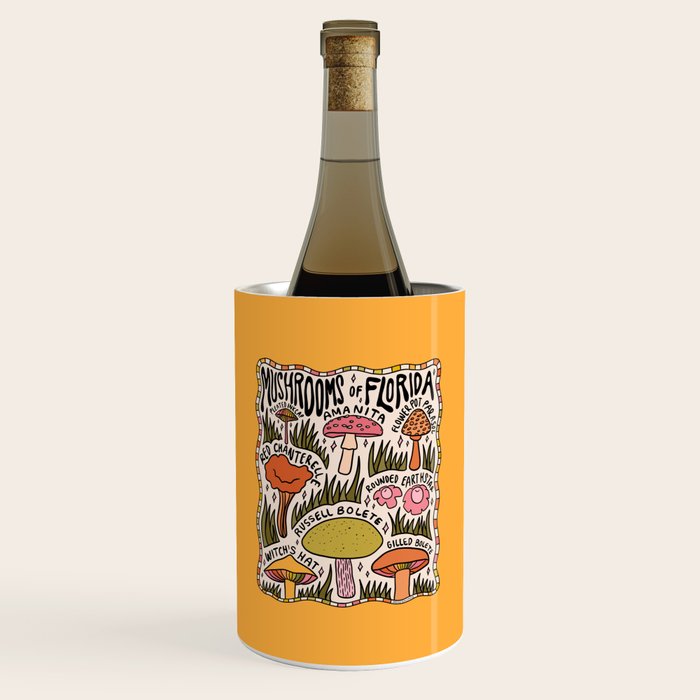 Mushrooms of Florida Wine Chiller Gallery Image 1
