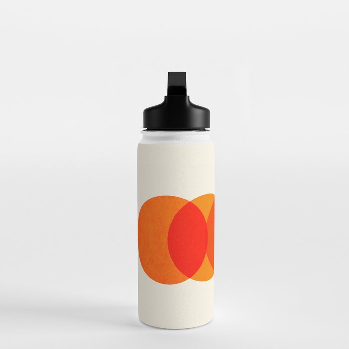 Abstraction_COLOUR_CIRCLES_001 Water Bottle Gallery Image 3