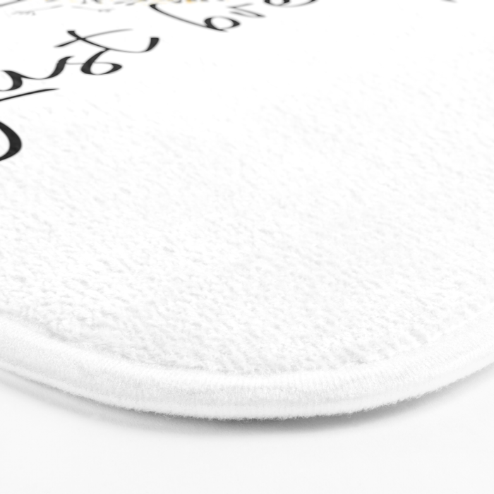 Just Breathe Dandelion Inspirational Bath Mat Gallery Image 3
