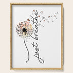Just Breathe Dandelion Inspirational Serving Tray Gallery Image 1