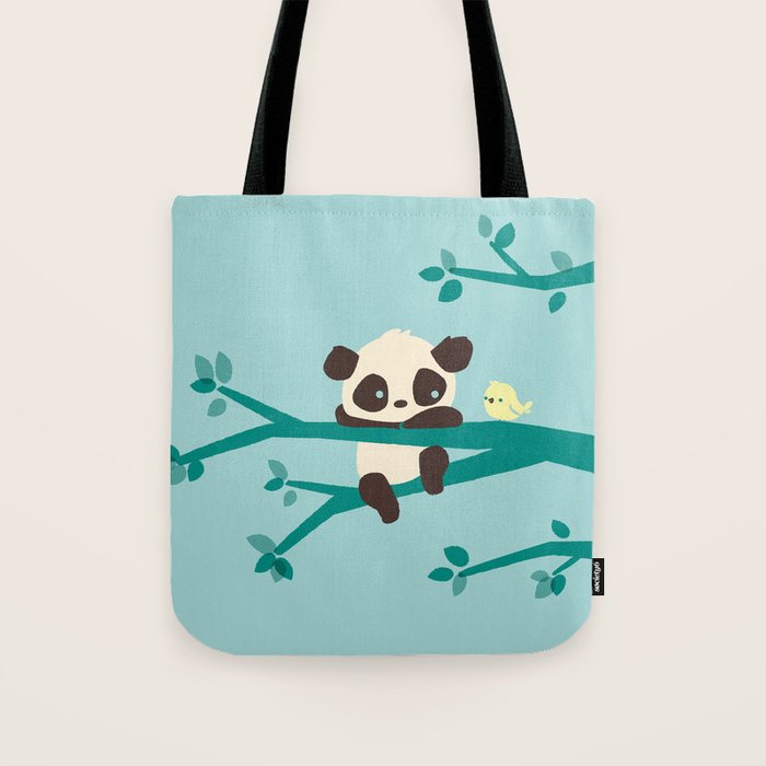 Sad Panda Tote Bag Gallery Image 1