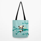 Sad Panda Tote Bag Gallery Image 2