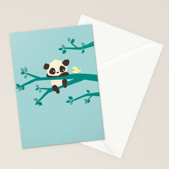 Sad Panda Stationery Card Gallery Image 2