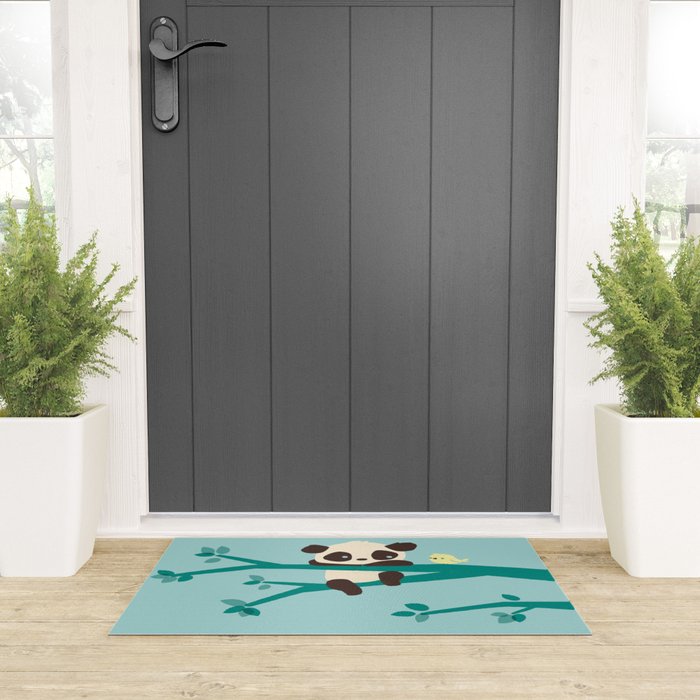 Sad Panda Welcome Mat Gallery Image 3
