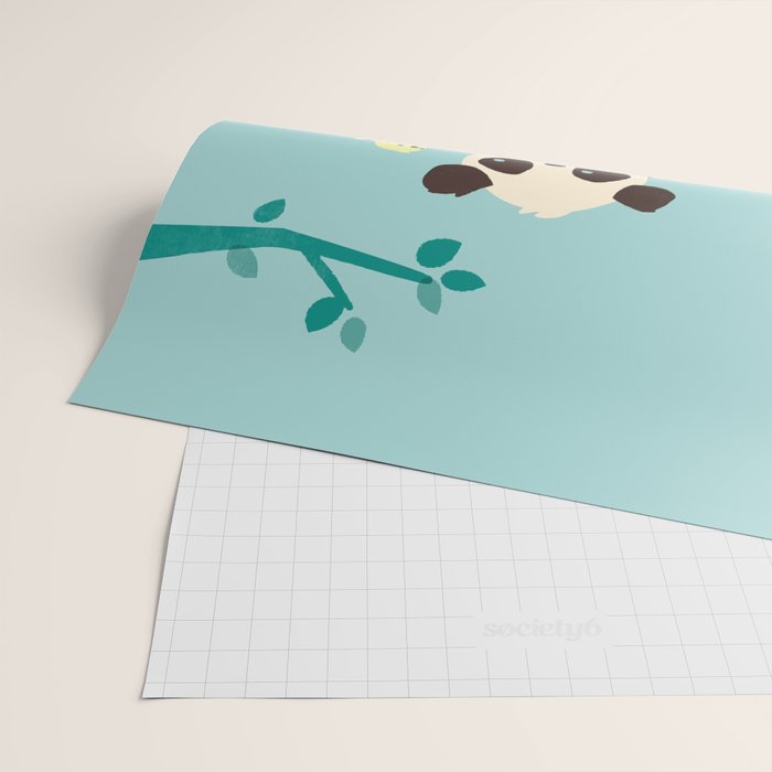 Sad Panda Wrapping Paper Gallery Image 2