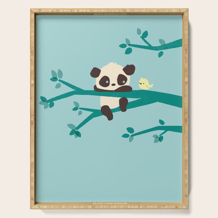 Sad Panda Serving Tray Gallery Image 1