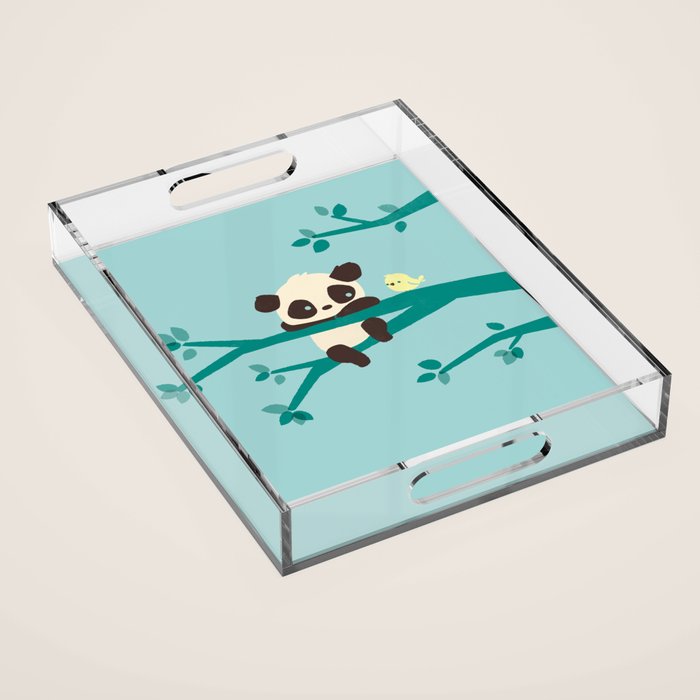 Sad Panda Acrylic Tray Gallery Image 1