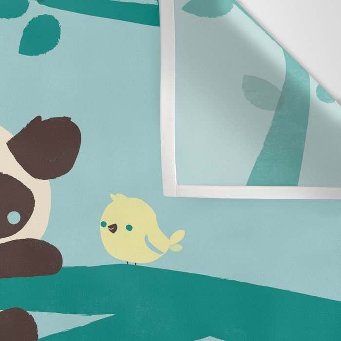 Sad Panda Wall Tapestry Gallery Image 3