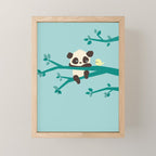 Sad Panda Mini Art Print Gallery Image 1