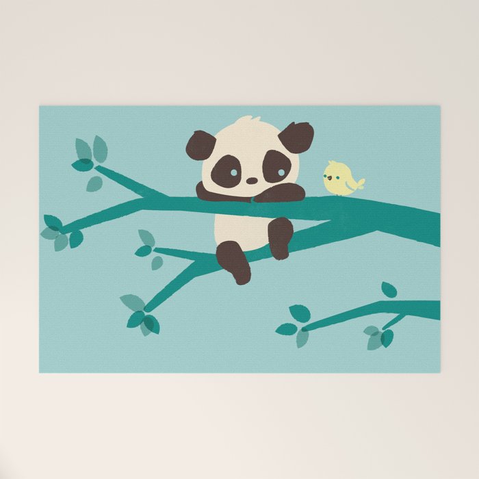 Sad Panda Welcome Mat Gallery Image 1