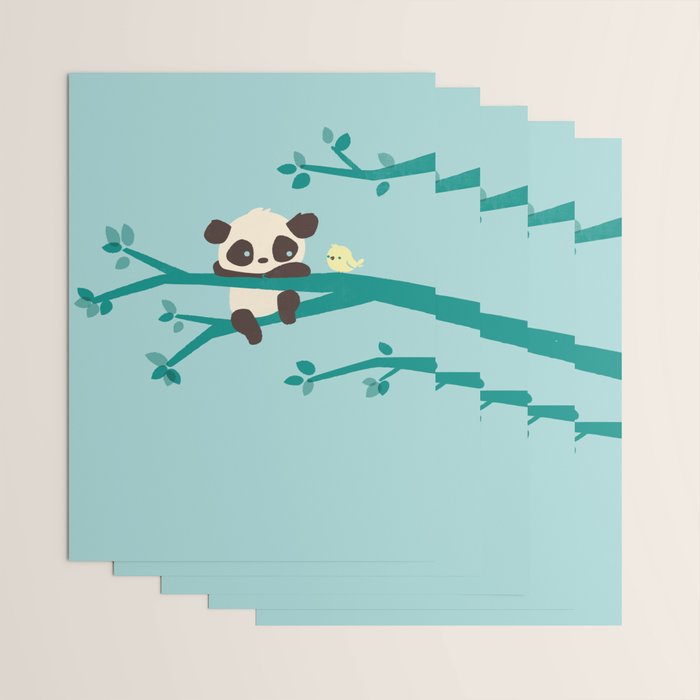 Sad Panda Wrapping Paper Gallery Image 3