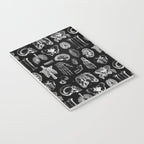 Human Anatomy Black & White Notebook Gallery Image 3