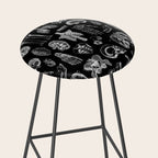 Human Anatomy Black & White Stool Gallery Image 2