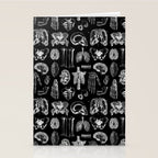 Human Anatomy Black & White Stationery Card Gallery Image 2
