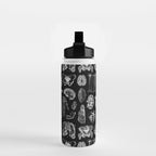 Human Anatomy Black & White Water Bottle Gallery Image 2