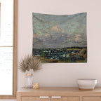 Tom Thomson Windy Day- Rough Weather in the Islands 1914. Canadian Landscape Artist Wall Tapestry Gallery Image 2