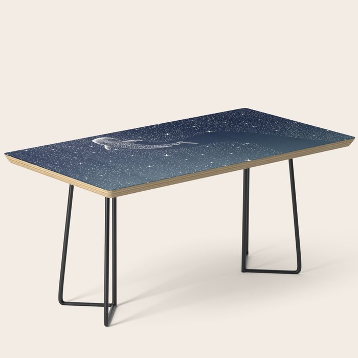 Star Eater COLOR GRAD -  turquoise Coffee Table Gallery Image 1