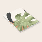 Abstract Art Tropical Leaves 23 Notebook Gallery Image 3
