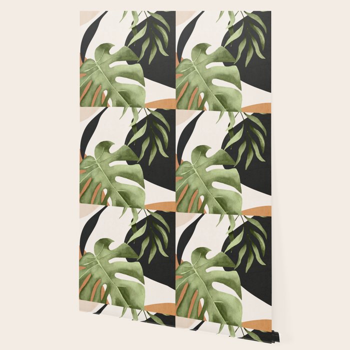 Abstract Art Tropical Leaves 23 Wallpaper Gallery Image 2