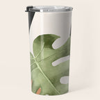 Abstract Art Tropical Leaves 23 Travel Mug Gallery Image 3