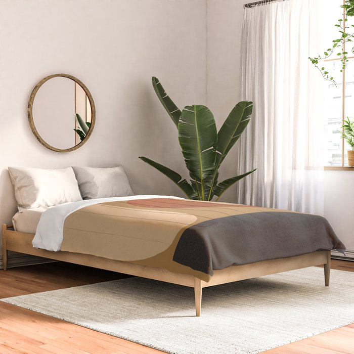 Abstract Minimal Art 2 Comforter Gallery Image 2