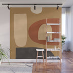 Abstract Minimal Art 2 Wall Mural Gallery Image 1
