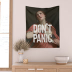 Don't Panic Wall Tapestry Gallery Image 2