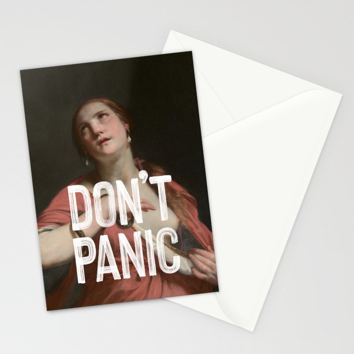 Don't Panic Stationery Card Gallery Image 2