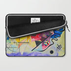 Wassily Kandinsky Yellow Red Blue Laptop Sleeve Gallery Image 2
