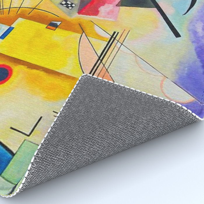 Wassily Kandinsky Yellow Red Blue Rug Gallery Image 4