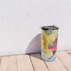 Wassily Kandinsky Yellow Red Blue Travel Mug Gallery Image 4