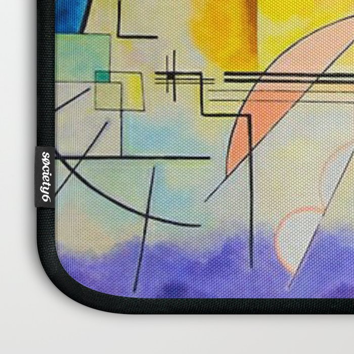 Wassily Kandinsky Yellow Red Blue Laptop Sleeve Gallery Image 3