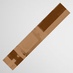 Brown Paper Cut, Japandi style Table Runner Gallery Image 3