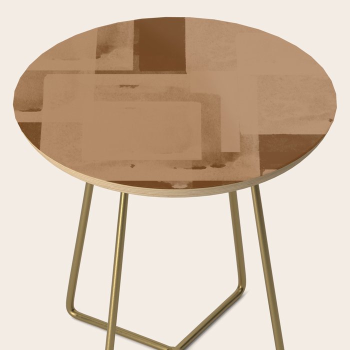 Brown Paper Cut, Japandi style Side Table Gallery Image 2