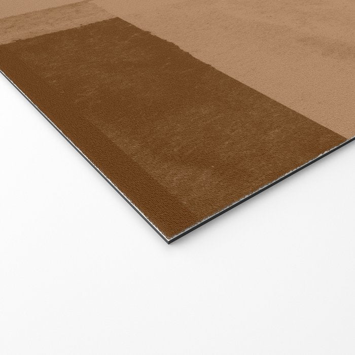 Brown Paper Cut, Japandi style Welcome Mat Gallery Image 2