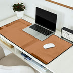 Brown Paper Cut, Japandi style Desk Mat Gallery Image 2