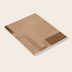 Brown Paper Cut, Japandi style Notebook Gallery Image 2
