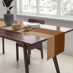 Brown Paper Cut, Japandi style Table Runner Gallery Image 2