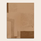 Brown Paper Cut, Japandi style Notebook Gallery Image 4