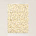 Small Block Print Floral - Butter Stationery Card Gallery Image 2