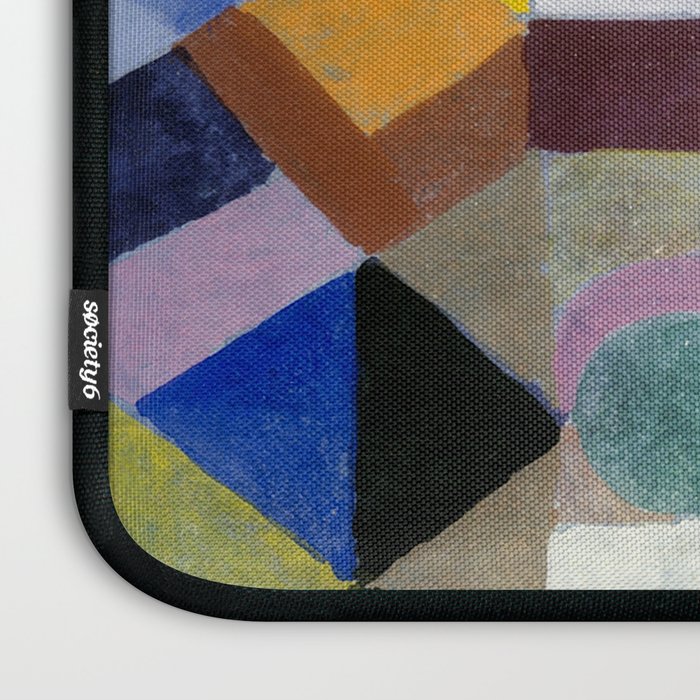 Colourful Architecture By Paul Klee  Laptop Sleeve Gallery Image 3