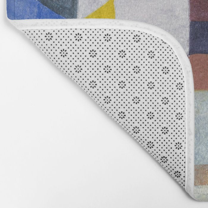 Colourful Architecture By Paul Klee  Bath Mat Gallery Image 2