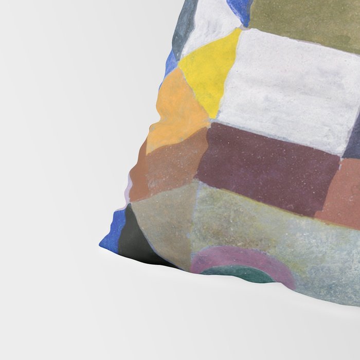 Colourful Architecture By Paul Klee  Pillow Sham Gallery Image 4