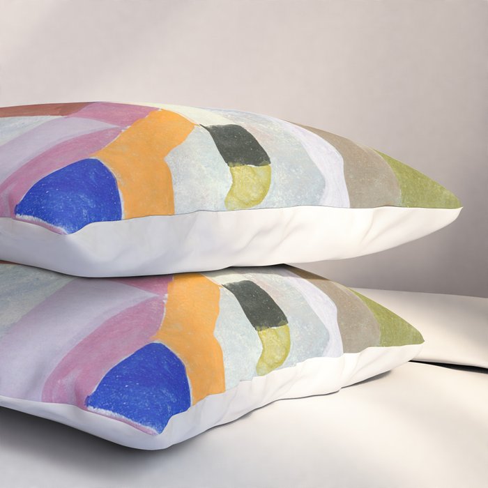 Colourful Architecture By Paul Klee  Pillow Sham Gallery Image 3