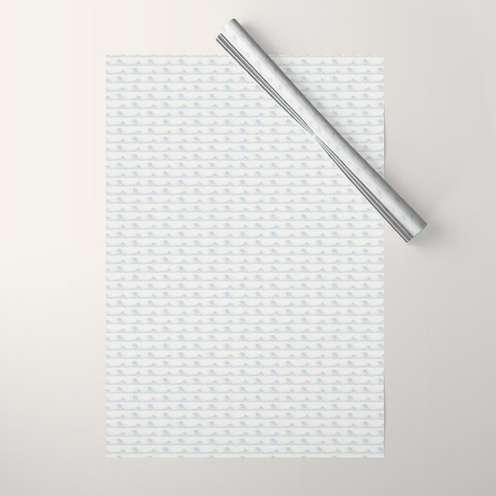Wave Stripe Wrapping Paper Gallery Image 1