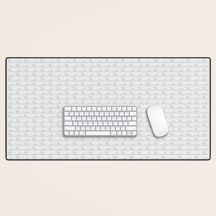 Wave Stripe Desk Mat Gallery Image 1