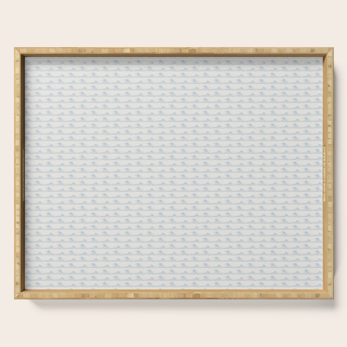 Wave Stripe Serving Tray Gallery Image 1