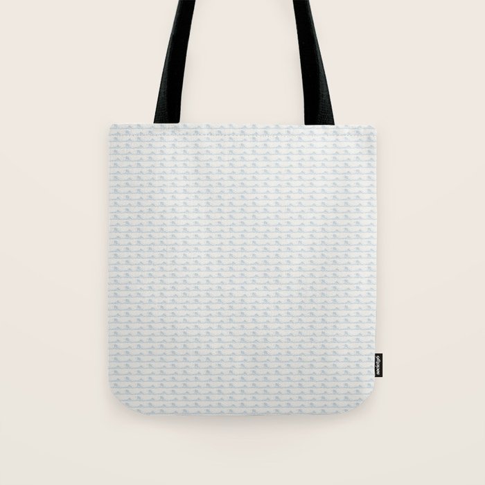 Wave Stripe Tote Bag Gallery Image 1