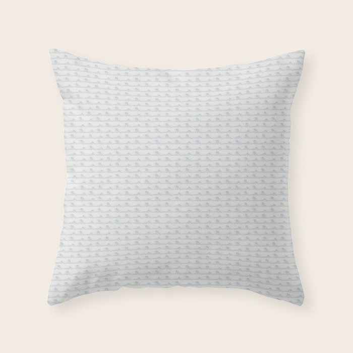 Wave Stripe Throw Pillow Gallery Image 6